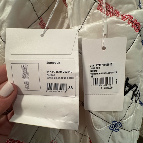 Chanel Quilted Logo Ski Jumpsuit, 2021- Rare Collector's Piece - Picture 6 of 15